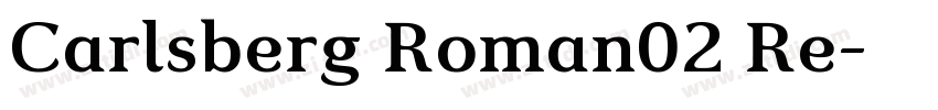 Carlsberg Roman02 Re字体转换 Carlsberg Roman02 Re字体转换